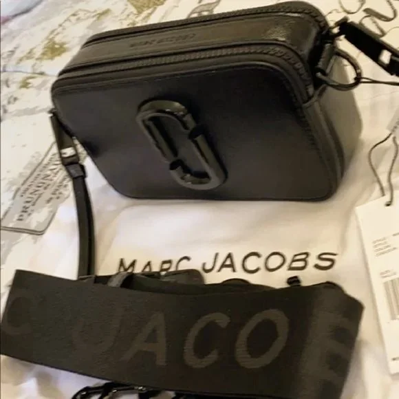 Marc Jacobs Snapshot DTM cross body camera bag black - Picture 2 of 7